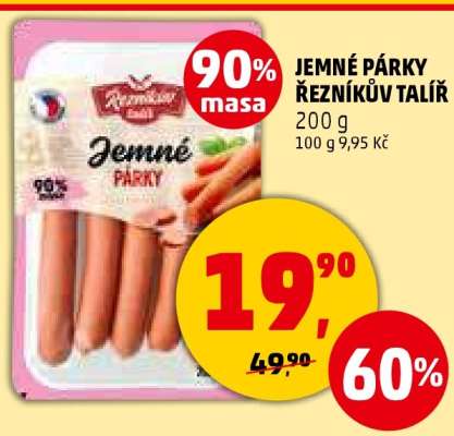 JEMNÉ PÁRKY ŘEZNÍKŮV TALÍŘ
