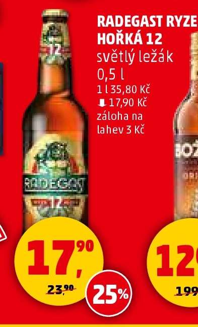 RADEGAST RYZÍ HOŘKÁ 12