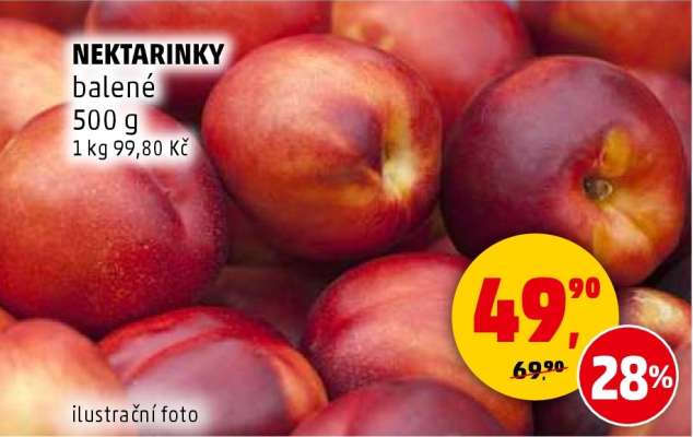 NEKTARINKY balené