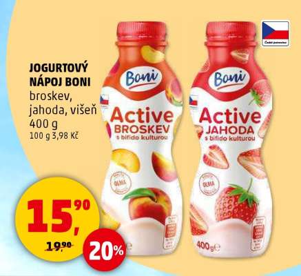 JOGURTOVÝ NÁPOJ BONI