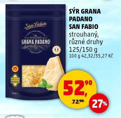 SÝR GRANA PADANO SAN FABIO