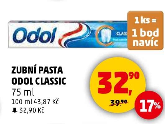 ZUBNÍ PASTA ODOL CLASSIC