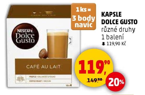 KAPSLE DOLCE GUSTO