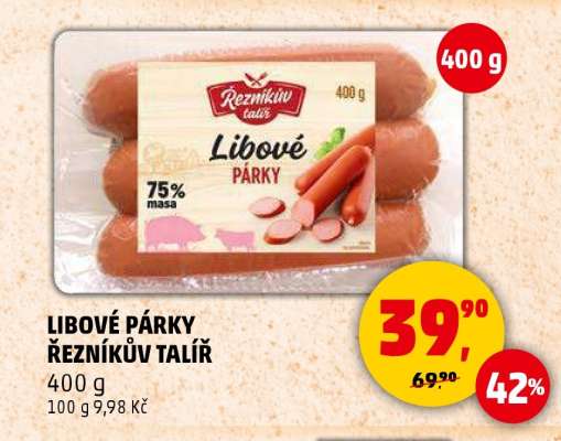 LIBOVÉ PÁRKY ŘEZNÍKŮV TALÍŘ