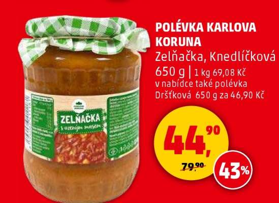 POLÉVKA KARLOVA KORUNA