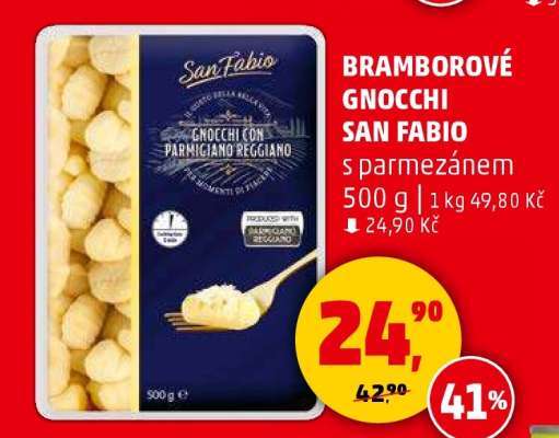 BRAMBOROVÉ GNOCCHI SAN FABIO