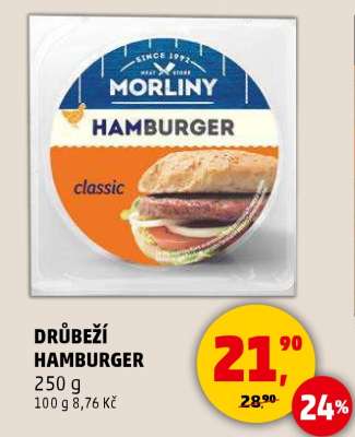 DRŮBEŽÍ HAMBURGER