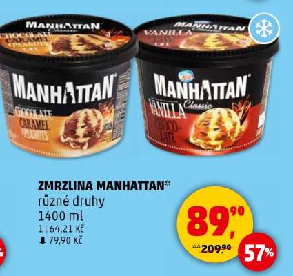 Zmrzlina Manhattan
