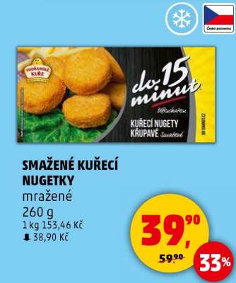 Smažené kuřecí nuggety