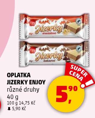 OPLATKA JIZERKY ENJOY