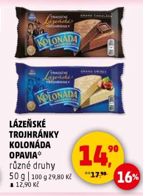 LÁZEŇSKÉ TROJHRÁNKY KOLONÁDA OPAVIA*