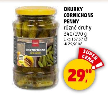 OKURKY CORNICHONS PENNY
