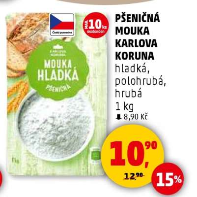 PŠENIČNÁ MOUKA KARLOVA KORUNA