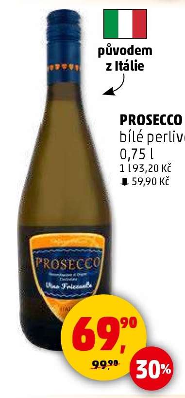 PROSECCO bílé perlivé