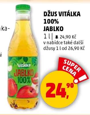 Džus Vitálka 100% Jablko