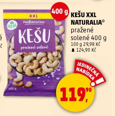 KEŠU XXL NATURALIA*