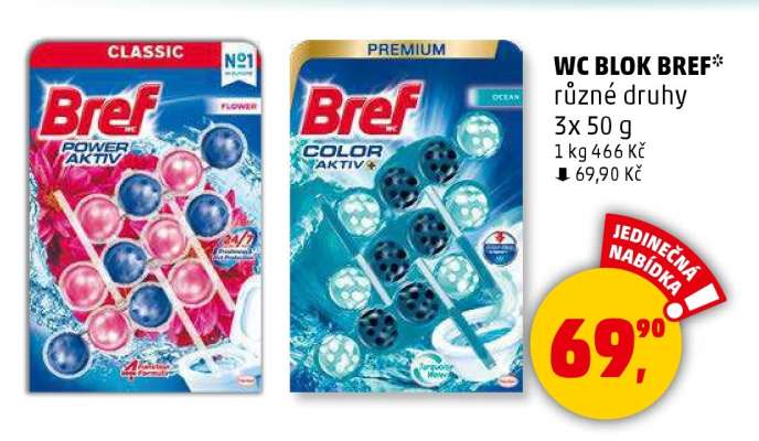 WC blok Bref