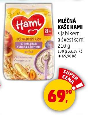 MLÉČNÁ KAŠE HAMI