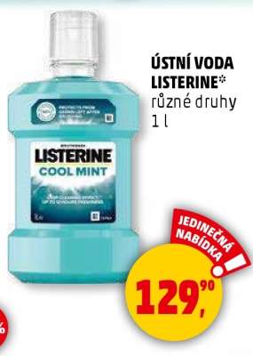 ÚSTNÍ VODA LISTERINE*