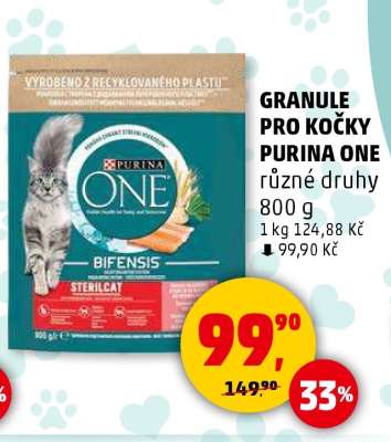 GRANULE PRO KOČKY PURINA ONE*