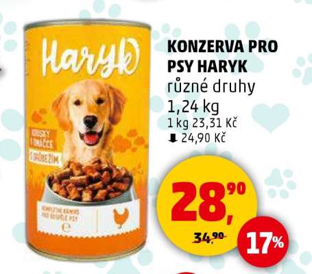 KONZERVA PRO PSY HARYK