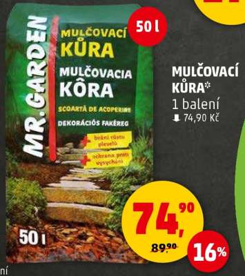 MULČOVACÍ KŮRA