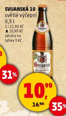 SVIJANSKÁ 10 světlé výčepní