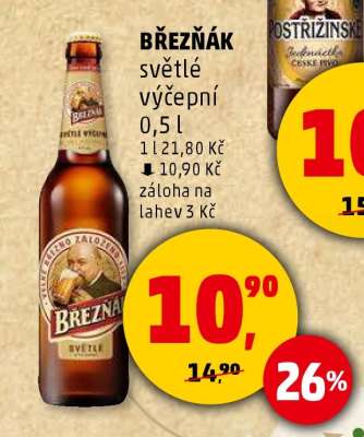 Březňák světlé výčepní 0,5 l