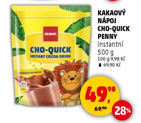 Kakaový nápoj Cho-Quick Penny