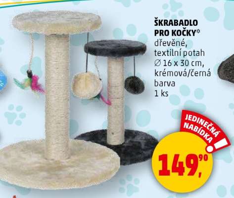 ŠKRABADLO PRO KOČKY*