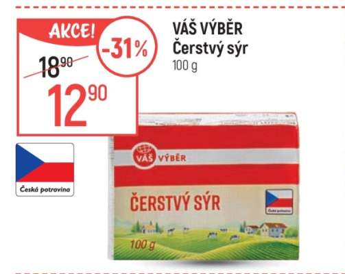 Váš výběr Čerstvý sýr