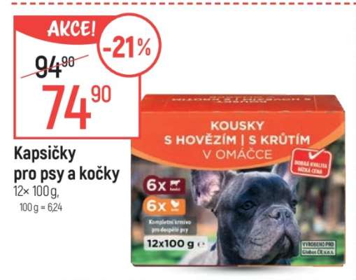 KAPSIČKY PRO PSY A KOČKY