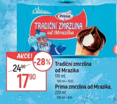 Tradiční Zmrzlina od Mrazíka