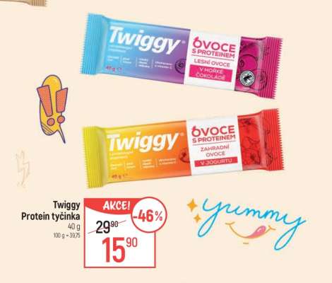 Twiggy Protein tyčinka