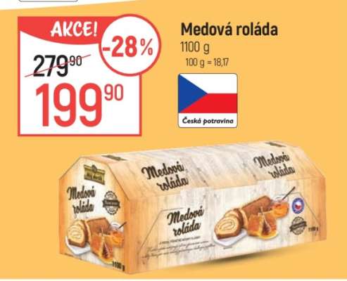 Medová roláda