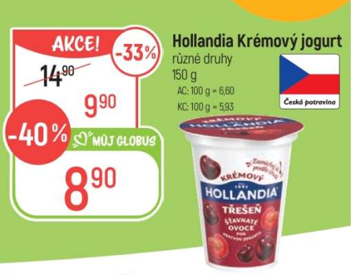 Hollandia Krémový jogurt