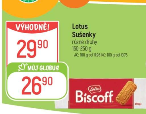 Lotus sušenky