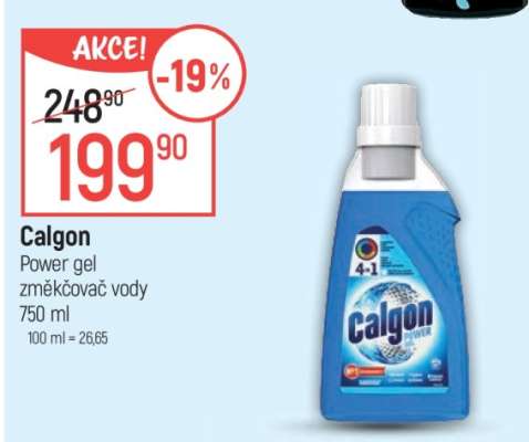 Calgon Power gel změkčovač vody 750 ml