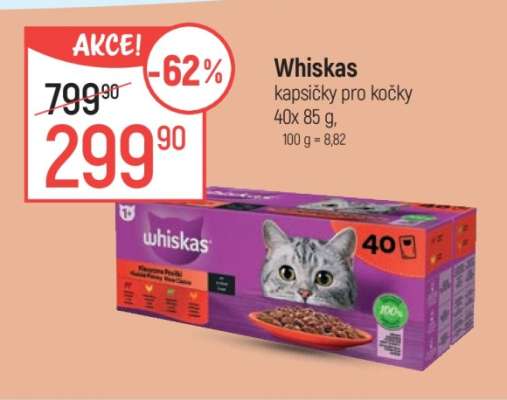 Whiskas kapsičky pro kočky