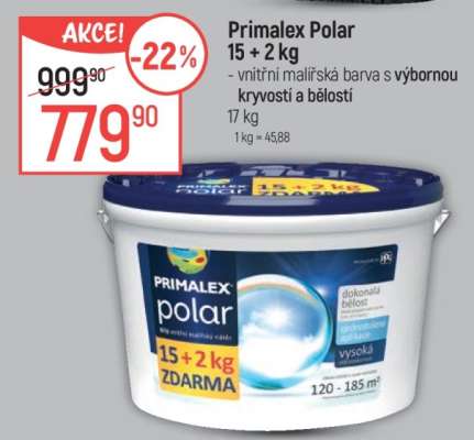 Primalex Polar 15+2 kg