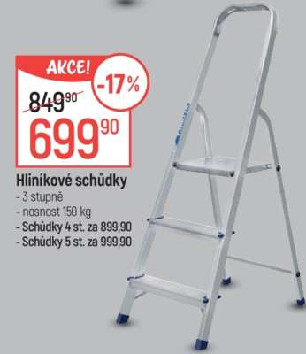 Hliníkové schůdky