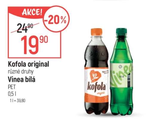 Kofola Original, Vinea Bílá