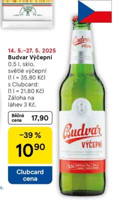 Budvar výčepní
