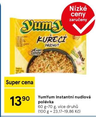 YumYum Instantní nudlová polévka