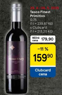 Tesco Finest Primitivo