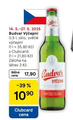 Budvar výčepní