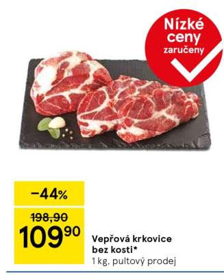 Vepřová krkovice bez kosti