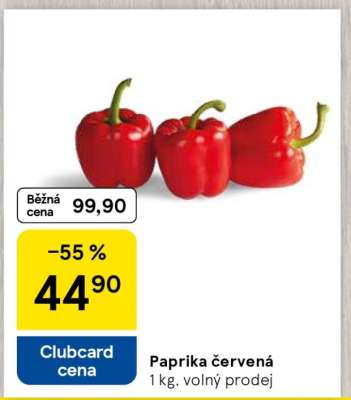 Paprika červená