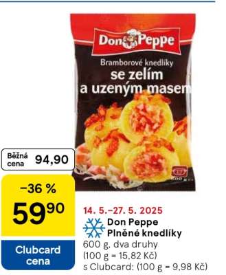 Don Peppe Plněné knedlíky