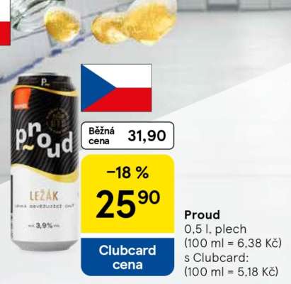 Proud ležák
